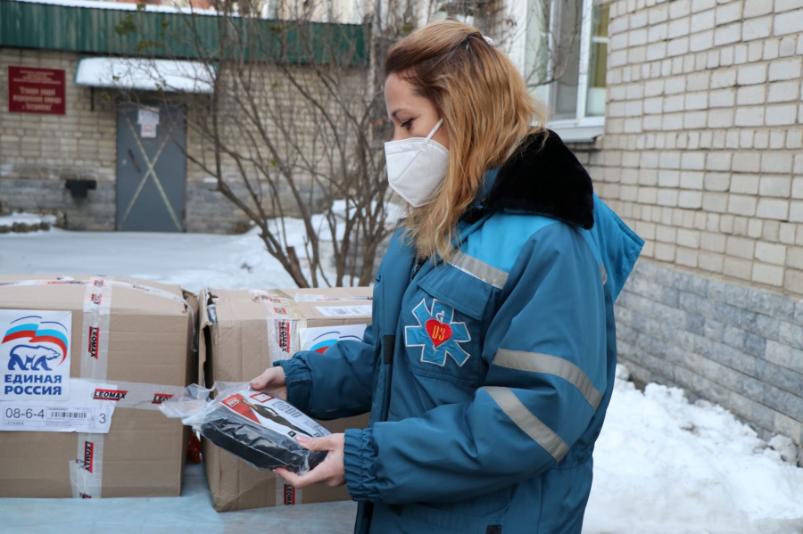 Подарок для работников скорой помощи Уссурийска сделала «Единая Россия»