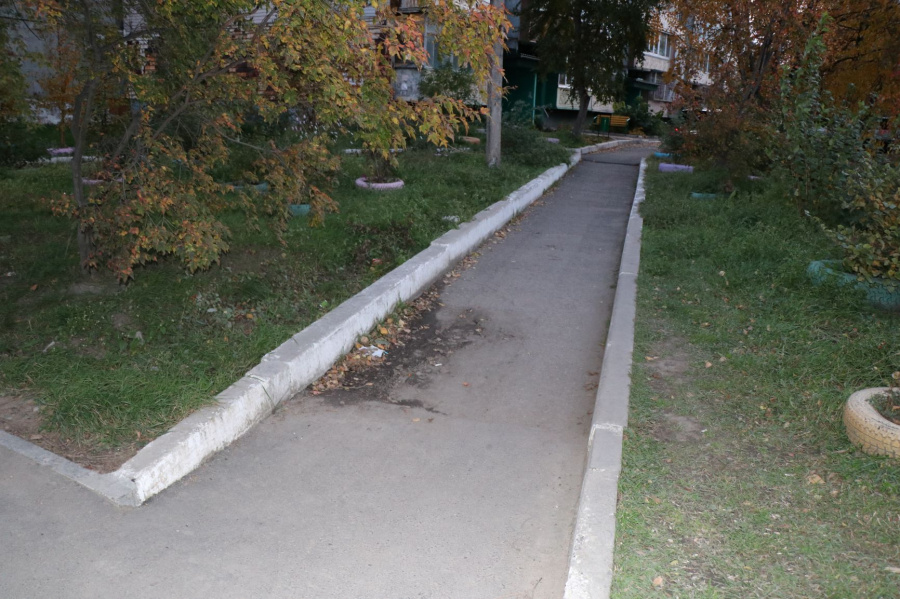 Водоотведение с тротуаров на улице Ушакова будет организовано до конца года