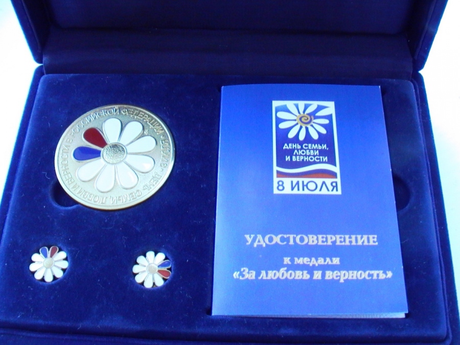 Медалью «За любовь и верность» награждены супруги Штыковы, прожившие вместе 65 лет